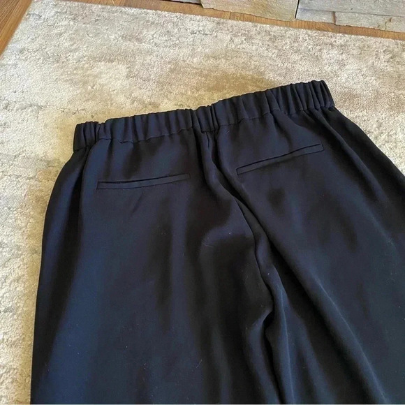 J. Crew The Jamie Dress Pants Tapered Leg Elasticated Waist Solid Black: 10 - Picture 11 of 11